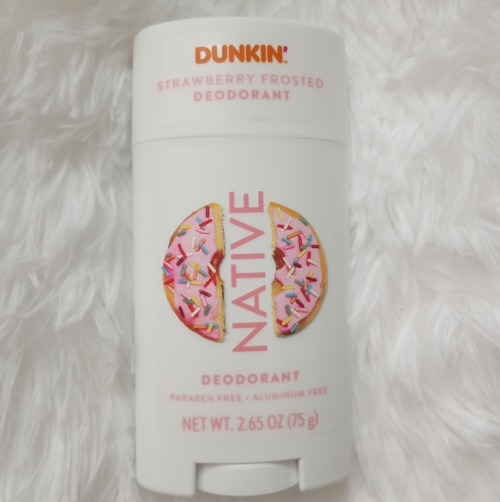 Native Dunkin' Strawberry Frosted Deodorant